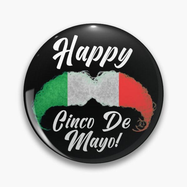 Item preview, Happy colorful Mexican Moustache - Happy Cinco de Mayo Fiesta - Happy Cinco de Mayo Celebrations 2021 designed and sold by MinimalSketches.