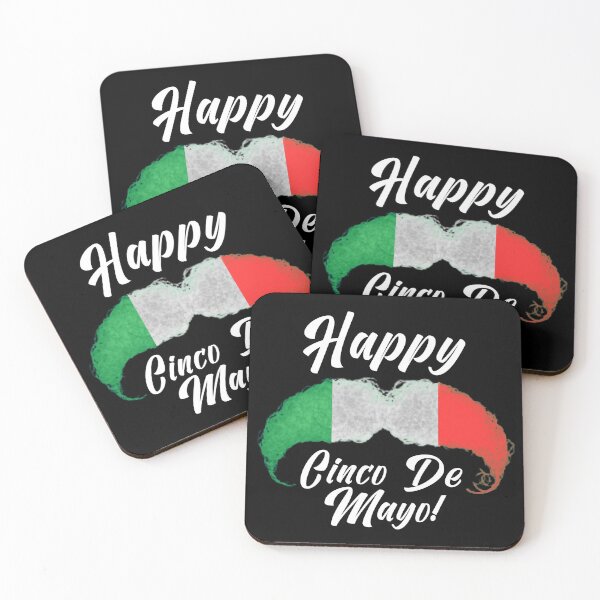 Item preview, Happy colorful Mexican Moustache - Happy Cinco de Mayo Fiesta - Happy Cinco de Mayo Celebrations 2021 designed and sold by MinimalSketches.