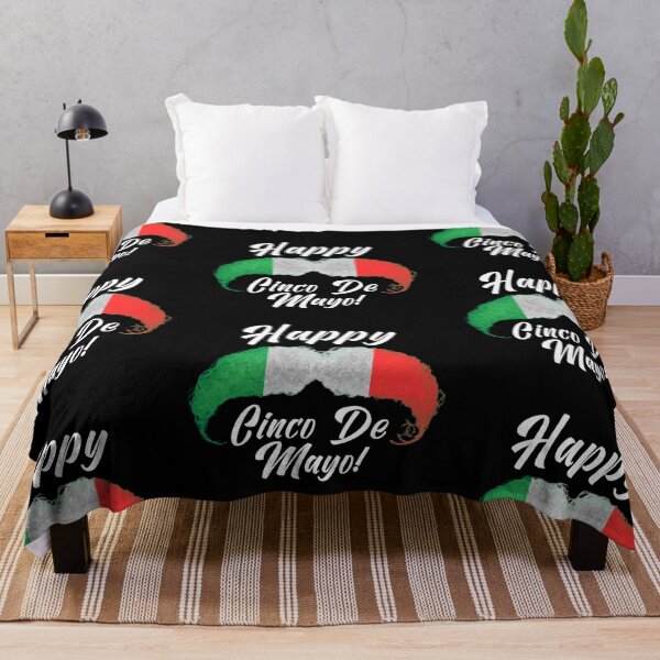 Item preview, Happy colorful Mexican Moustache - Happy Cinco de Mayo Fiesta - Happy Cinco de Mayo Celebrations 2021 designed and sold by MinimalSketches.