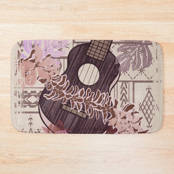 Item preview, Hawaiian - Samoan Ukelele Grunged Shirt Print designed and sold by sunnthreads.