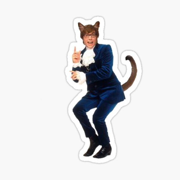 Item preview, nya baby! - catboy austin powers designed and sold by Moop-squid.