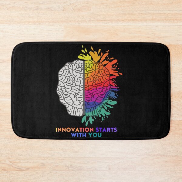 Item preview, Innovation starts with you -Brain storming mind Design- designed and sold by Red-ElYoubi.