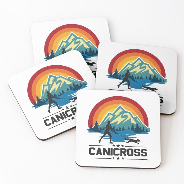 Item preview, Canicross Man Running with dog Canicrosser designed and sold by grinta2021.