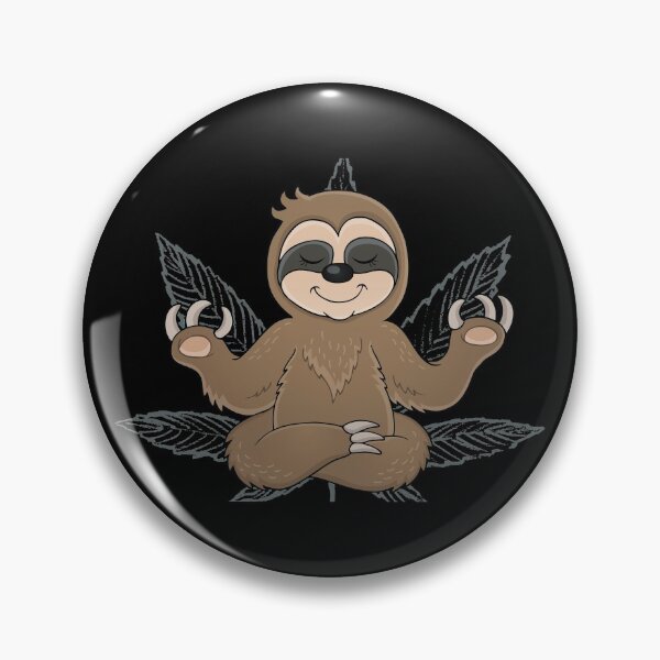 Item preview, Sloth Meditating. Sloth Stoner. designed and sold by AlfaEcho.