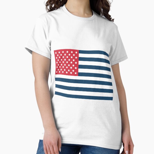 Reverse American Flag Classic T-Shirt