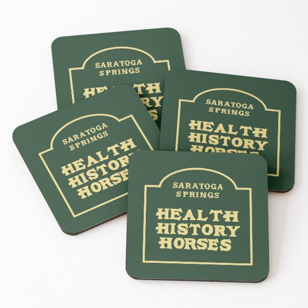 Item preview, saratoga springs new york health history horses designed and sold by cangurojoe.