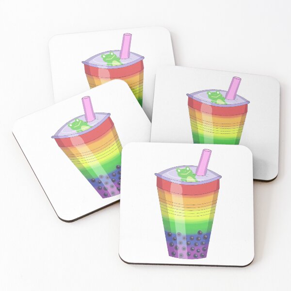 Item preview, Rainbow Pride Bubble Tea designed and sold by Sophie Labelle.