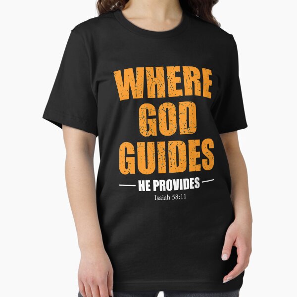 Item preview, Where God Guides He Provides- Religion Inspirational Quotes designed and sold by DigitalNobleman.