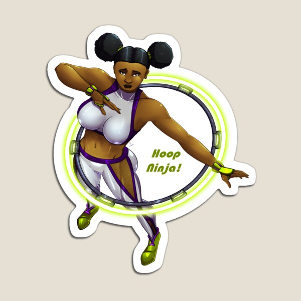 Hoop Ninja Magnet