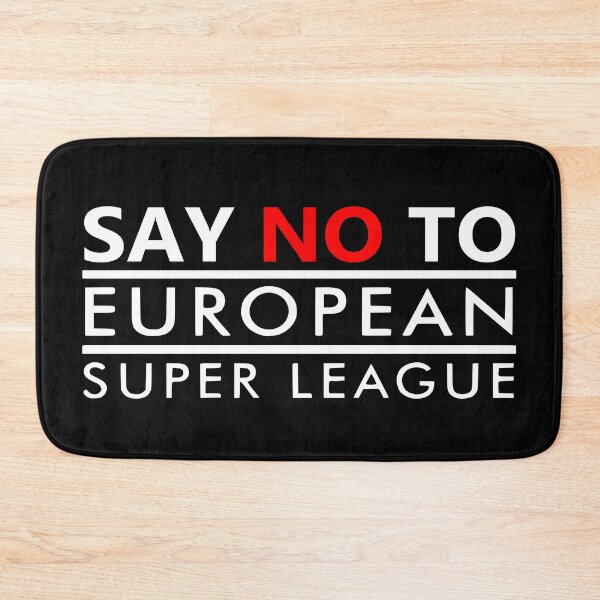 Item preview, Say NO To European Super League designed and sold by Rag-Dog.