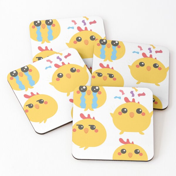 Item preview, Farm chicken animal Emojis designed and sold by TheFlipRepublic.