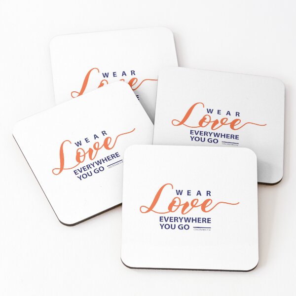 Item preview, Wear Love Everywhere You Go- Christian Love Quotes designed and sold by DigitalNobleman.