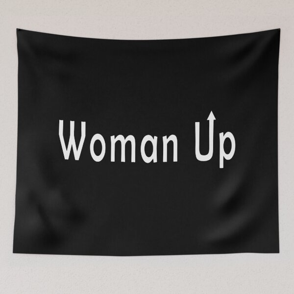 Item preview, Woman Up-Minimal women empowerment designed and sold by UkashaLive.