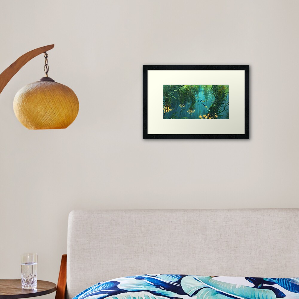Item preview, Framed Art Print designed and sold by UnknownWorlds.