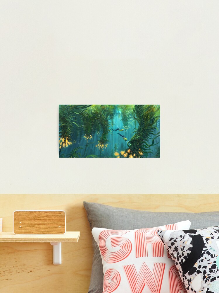 Thumbnail 1 of 3, Photographic Print, Exploring the Kelp Forest designed and sold by UnknownWorlds.