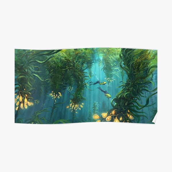 Exploring the Kelp Forest Poster