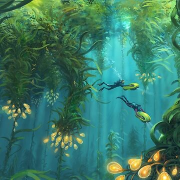 Artwork thumbnail, Exploring the Kelp Forest by UnknownWorlds