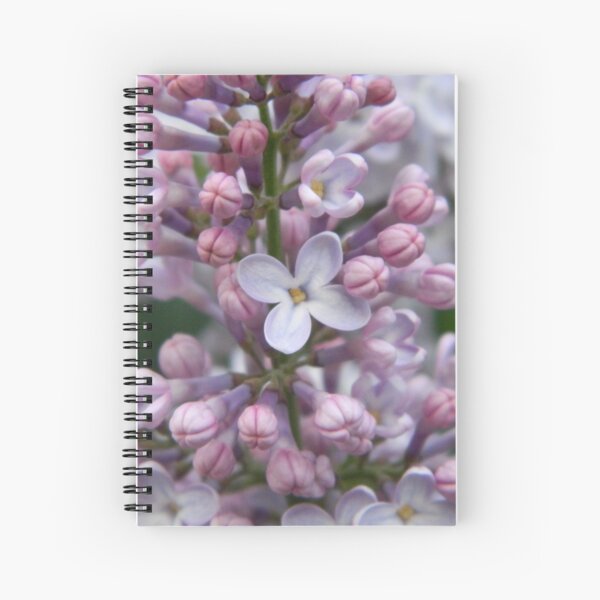 Cuadernos de espiral: Flores De Color Lila | Redbubble