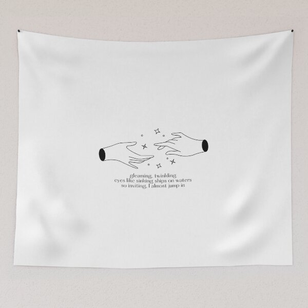 Item preview, Gold Rush- Lyric, Monoline Drawing designed and sold by erinaceous.