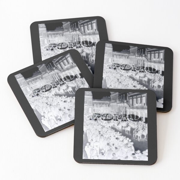 Item preview, FOMO | Retro | Vintage | Black and White Inverted designed and sold by spinolator.