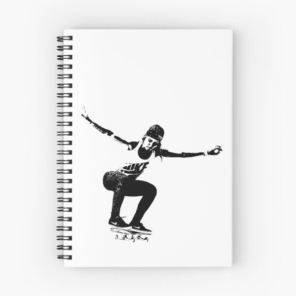 Item preview, Vector art of a skatergirl during a skateboarding trick designed and sold by graphicassault.