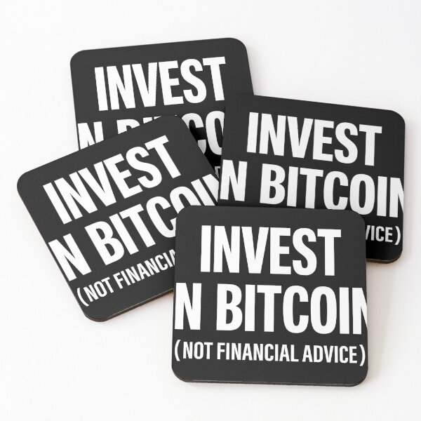 Item preview, Invest in Bitcoin Crypto Btc Cryptocurrency designed and sold by JustLivinLife.