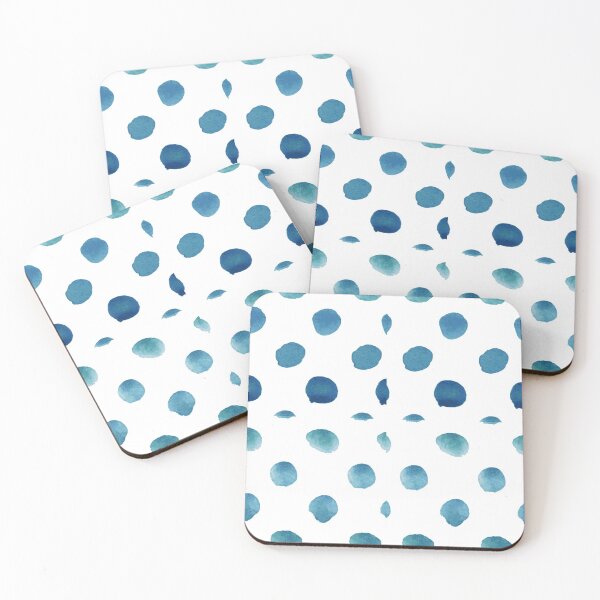 Item preview,   Ocean Blu Pattern-small dots designed and sold by SoloPatterns.