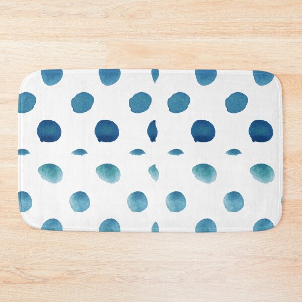Item preview, Ocean Blu Pattern-small dots designed and sold by SoloPatterns.