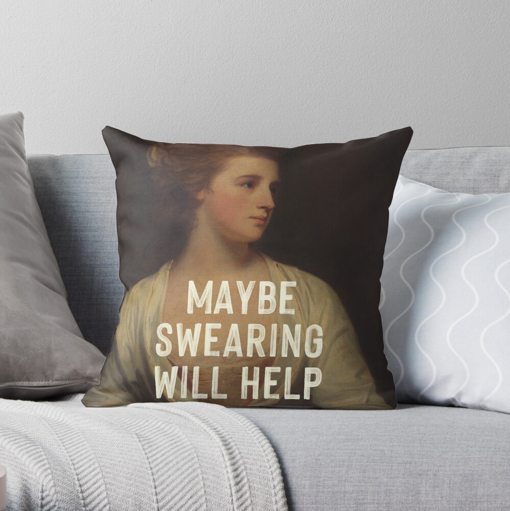 Item preview, Throw Pillow designed and sold by OhFineArt.