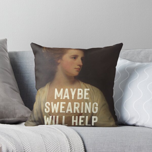 Item preview, Maybe Swearing Will Help designed and sold by OhFineArt.