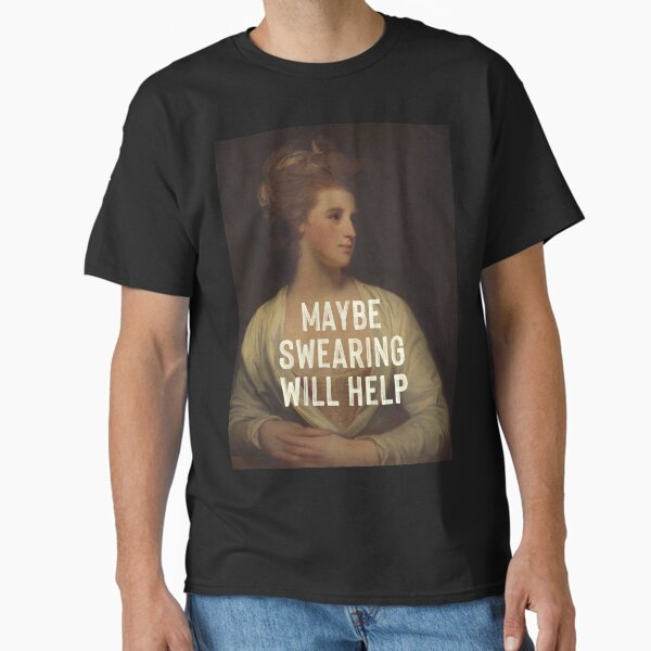 Item preview, Maybe Swearing Will Help designed and sold by OhFineArt.