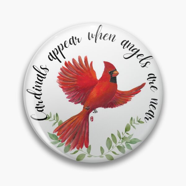 Angels Are Near-Cardinals Mouse Pad – Wild Wings