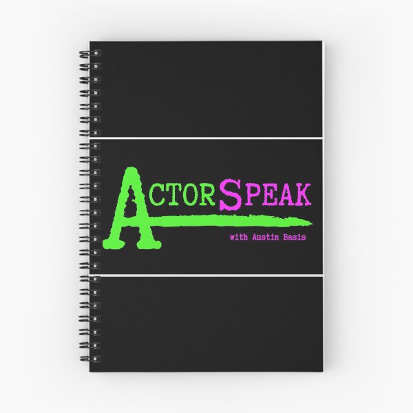 Item preview, "ActorSpeak" Podcast Title Card designed and sold by ALB101-Designs.