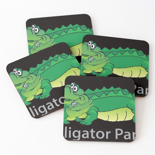 Aperçu de l'œuvre Meilleur papa alligator de tous les temps créée et vendue par JAZTshirt.