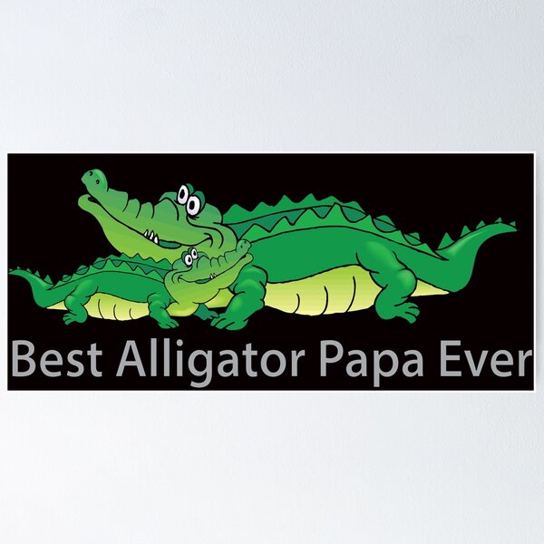 Artikelvorschau, Bester Alligator Papa aller Zeiten entworfen und verkauft von JAZTshirt.