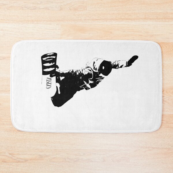 Item preview, Vector art of a snowboarder during air time designed and sold by graphicassault.