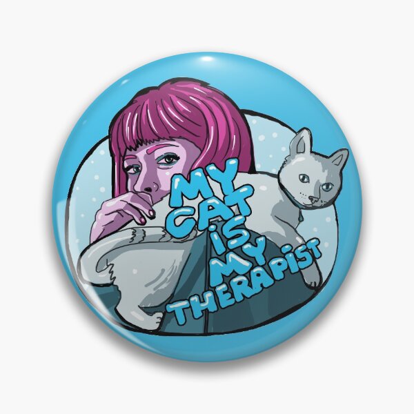 Item preview, Mi gato es mi terapeuta designed and sold by DarrriaDesign.