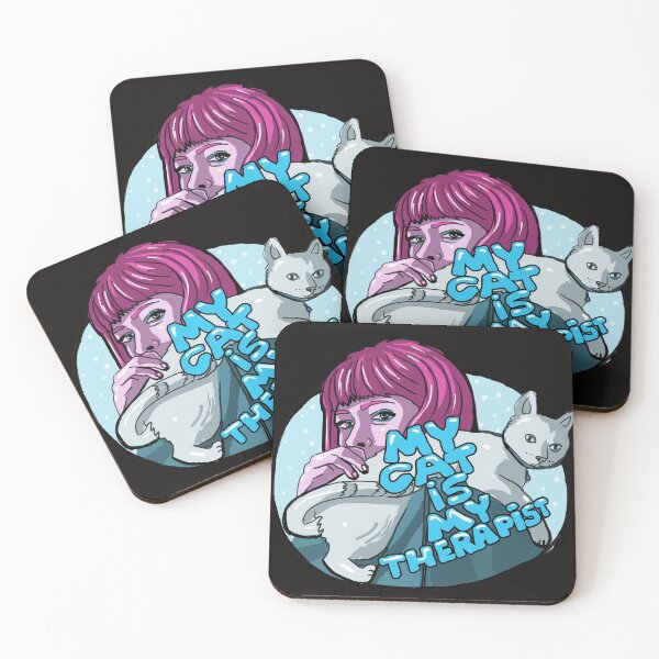 Item preview, My cat is my therapist designed and sold by DarrriaDesign.