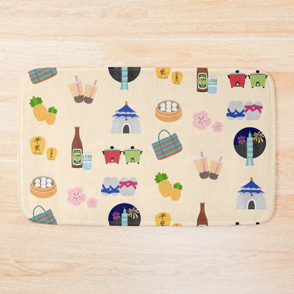Item preview, Taiwan Travel Sticker Pack - Boba, Bubble Milk Tea, Taipei 101, Rice Cooker, Xiaolongbao, designed and sold by Trista Designs.