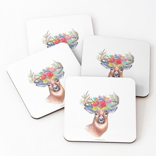 Artikelvorschau, Flower Stag entworfen und verkauft von artcessoire.