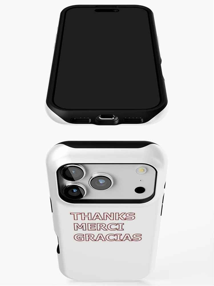 Imagen 3 de 4, Funda de iPhone con la obra Merci, diseñada y vendida por Designs-RZ.