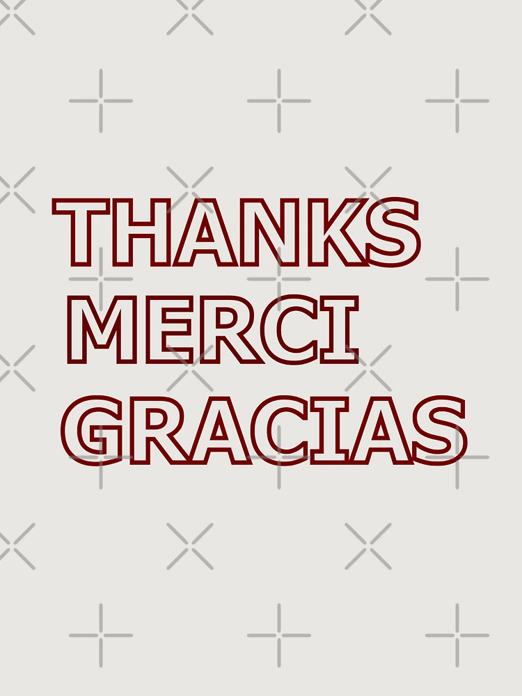 Thumbnail 6 of 6, Premium Oversized Sweatshirt, Merci designed and sold by Designs-RZ.