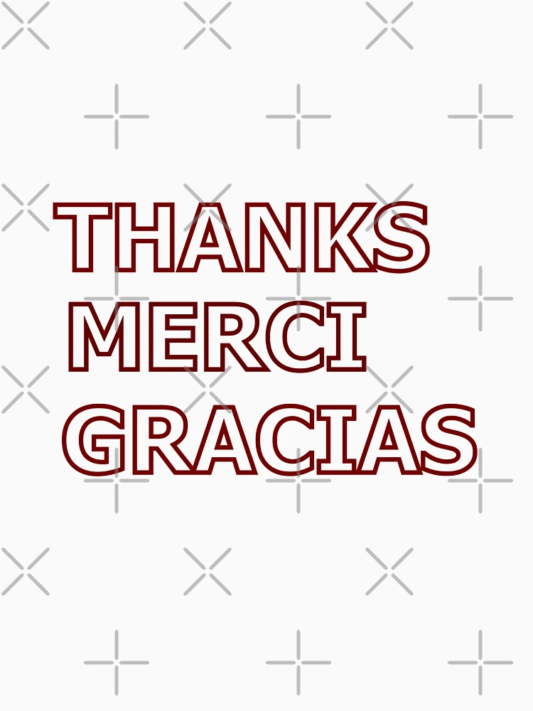 Thumbnail 6 of 6, Pullover Hoodie, Merci designed and sold by Designs-RZ.