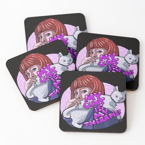 Item preview, Copy of My cat is my therapist designed and sold by DarrriaDesign.