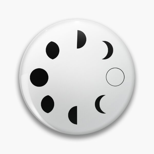 Item preview, moon cycle designed and sold by Gabriela Stuart.