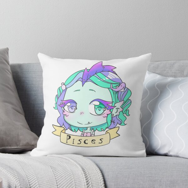 Item preview, Kawaii Pisces Zodiac Monster designed and sold by Soulvia.