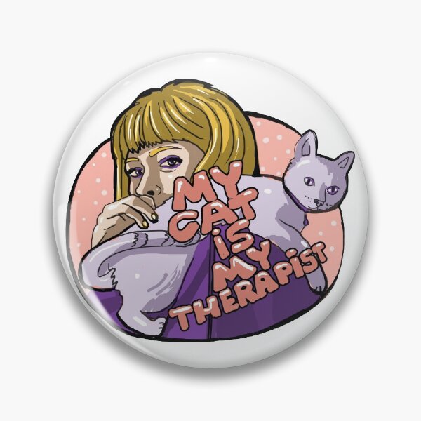Artikelvorschau, Meine Katze ist meine Therapeutin entworfen und verkauft von DarrriaDesign.