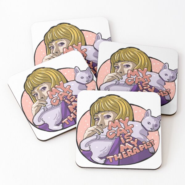 Item preview, My cat is my therapist designed and sold by DarrriaDesign.