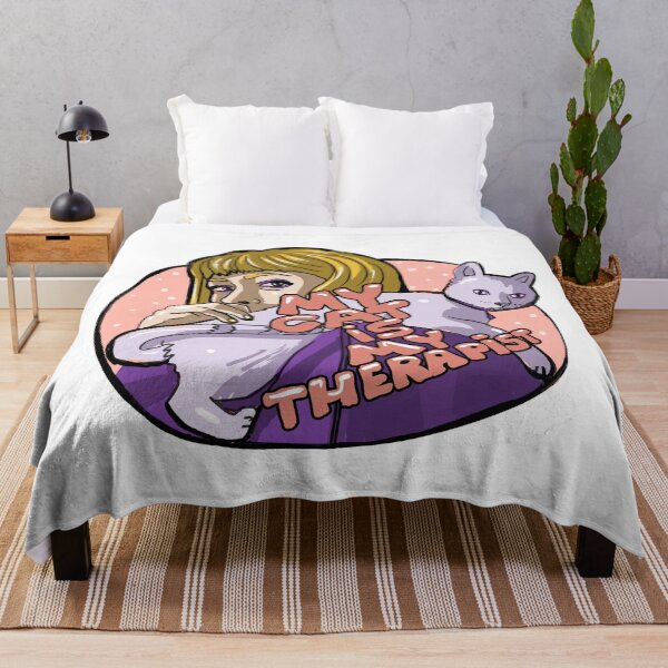 Item preview, My cat is my therapist designed and sold by DarrriaDesign.