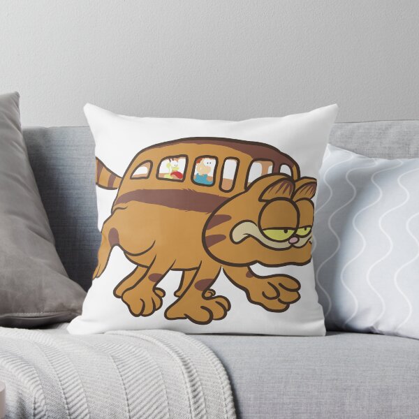 Garfbus Throw Pillow
